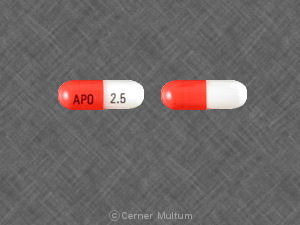 Apo 2.5 Pill Images - Pill Identifier - Drugs.com
